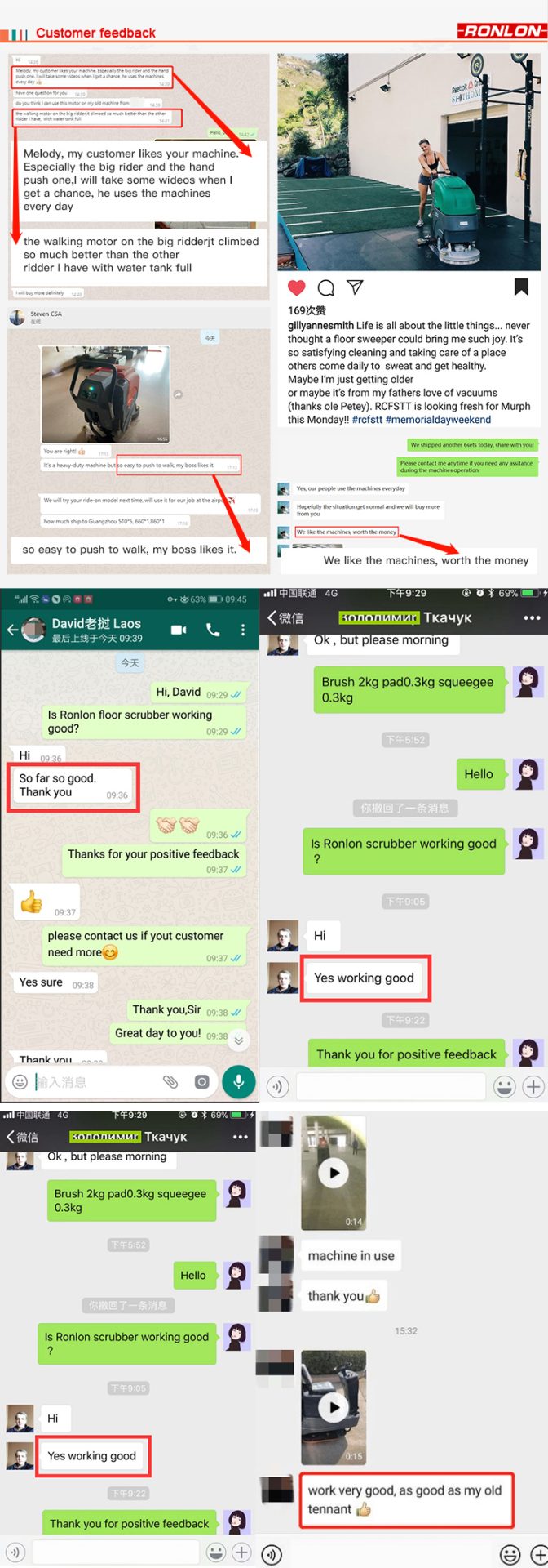 RONLON RLA580 Tile Floor Cleaning Machine - 5-floor-cleaning-machine-145314-2-1