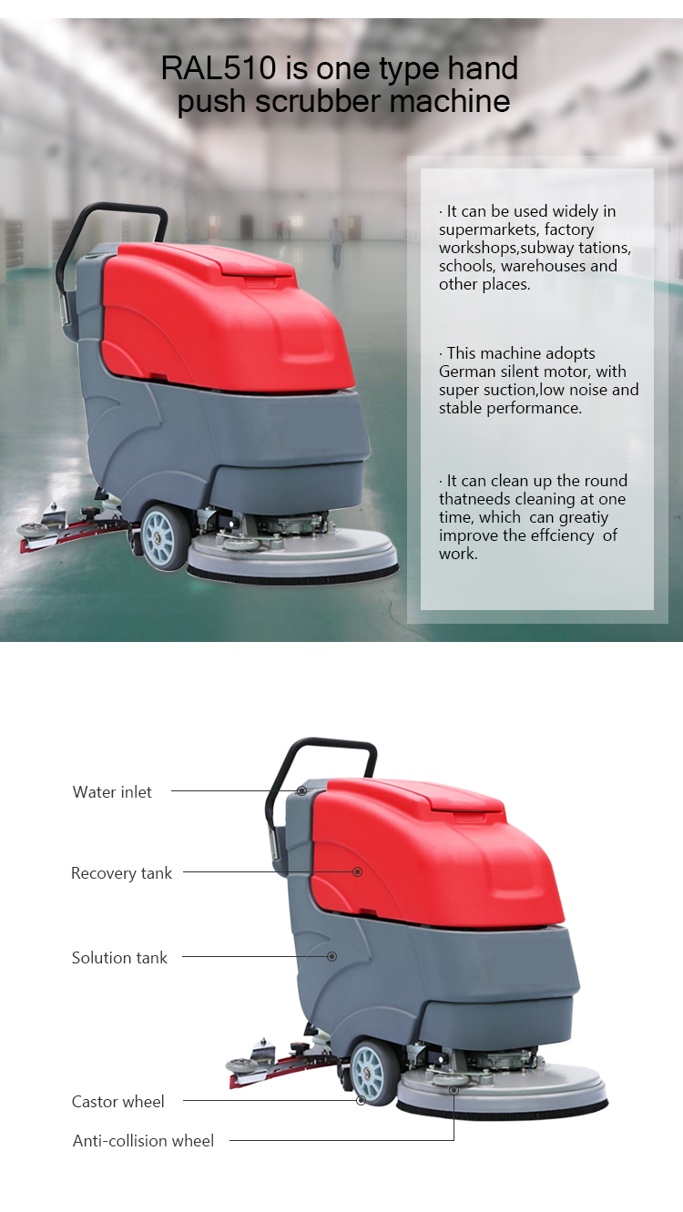 Tile Hard Floor Scrubbers - ATG510-02-165852-1
