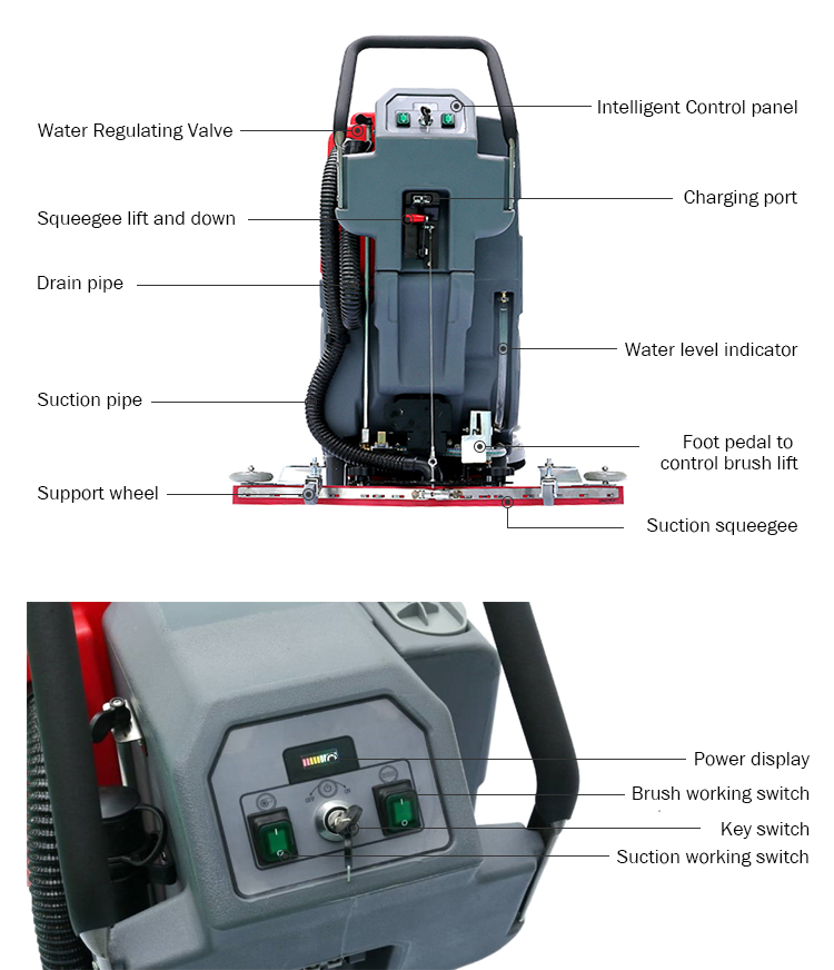 Tile Hard Floor Scrubbers - ATG510-03-165902-1