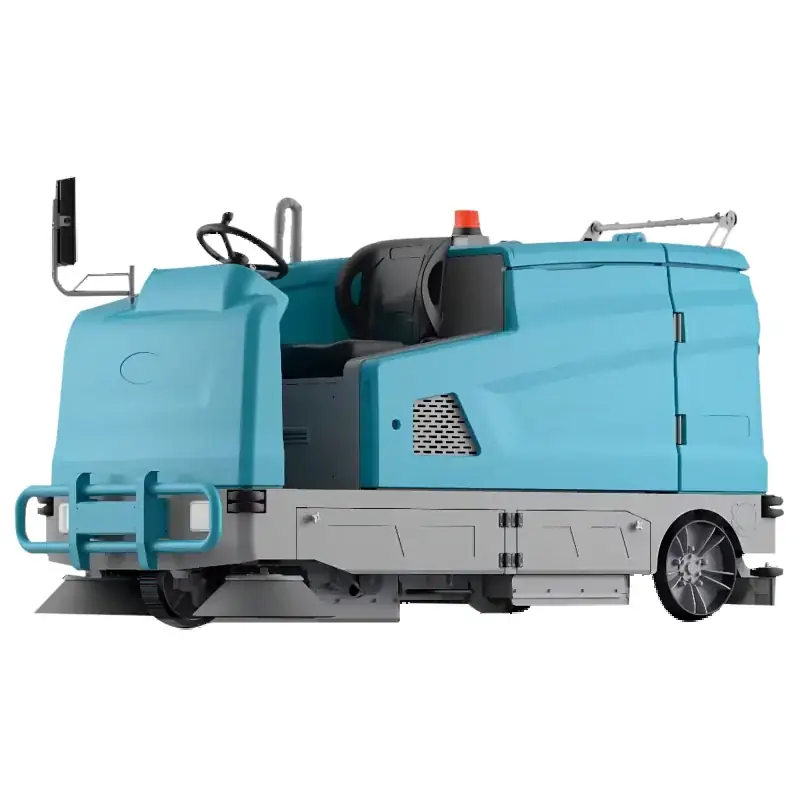 V20 Ride On Road Sweeper Floor Sweeper